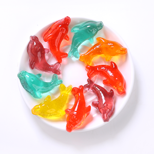 15% nước ép trái cây nội dung trái cây táo/đào Gummy Vòng hình kẹo - Product Image 1