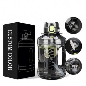 Botella de Agua Deportiva Aislada para Viajes, Termo Personalizado con Asa para Bebidas Deportivas - Product Image 2