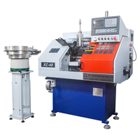 Torno Horizontal CNC de Bancada Inclinada Totalmente Automático, Eje Único, Control GSK, Servicio Ligero, Ancho de Pieza de Trabajo de 130 mm, Eje Z, Haochen