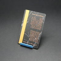 Carte de membre intelligente personnalisée en PVC avec puce NFC et bande magnétique pour les programmes de fidélisation des supermarchés, vente en gros, fourniture d'usine