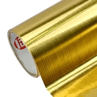 Rouleau de film métallique PET autocollant or et argent pour découpe de lettres sur traceur informatique