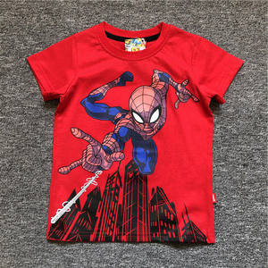 T-<span class=keywords><strong>shirt</strong></span> pour garçons 2025 Nouveau T-<span class=keywords><strong>shirt</strong></span> à manches courtes en coton Vêtements d'été pour enfants Bébé à manches courtes Haut pour enfants T-<span class=keywords><strong>shirt</strong></span> tendance et élégant <span class=keywords><strong>Spiderman</strong></span> - Product Image 4