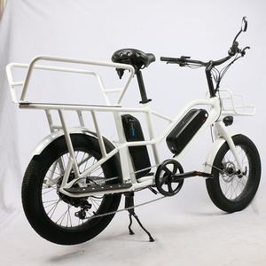 STOCK vélo électrique livraison directe e-bikes <span class=keywords><strong>2022</strong></span> famille vélo <span class=keywords><strong>cargo</strong></span> blanc supports de chargement pour vélos électriques livraison de nourriture - Product Image 1