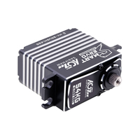 AGFRC Servo numérique 0.082Sec étanche IP67 engrenages en acier 4-Pole 54kg-cm Brushless RC Servo pour 1/8 RC Cars