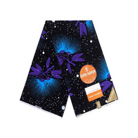 Tela de Algodón Estampada en Cera de Alta Calidad de Fábrica YACHITEX para Vestidos Elegantes de Mujer