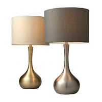 Lampes de table en métal de décoration de chevet de haute qualité fabricant en gros lampes de table décoratives en métal au design moderne