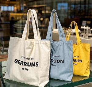 Bolso grande de lona de algodón para mujer, bolso de mano de gran tamaño con logotipo personalizado, fin de semana, fiesta, playa, compras, regalo, estilo de moda, patrón de letras - Product Image 1