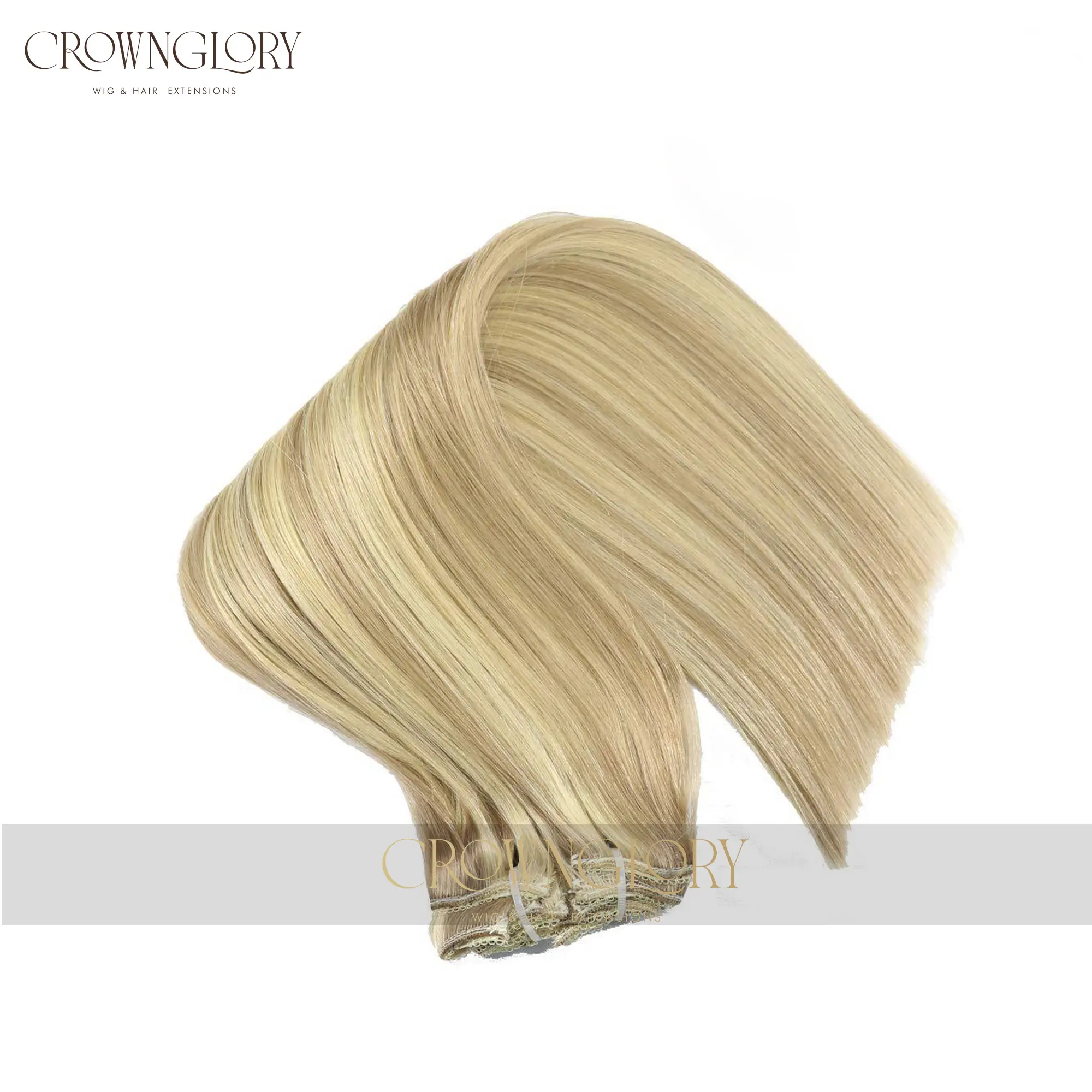 Бесшовный светлый цвет 100% человеческих волос кружевной зажим для наращивания волос для белой женщины