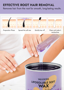 Cera Depilatoria Morbida Nuova Formula del Produttore Cinese, Prezzo Conveniente, per Rimozione Peli, Ingrosso, Cera Morbida Lavanda <span class=keywords><strong>Azulene</strong></span> Miele - Product Image 4