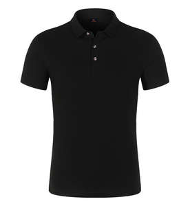 Polo de golf unisexe slim <span class=keywords><strong>T</strong></span>-<span class=keywords><strong>shirt</strong></span> de haute qualité tricoté style d'é<span class=keywords><strong>t</strong></span>é impression formelle broderie personnalisée logo nouveau formel Bl - Product Image 2