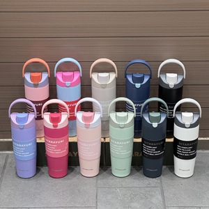 SITARAYURI Ice <span class=keywords><strong>Tyrant</strong></span>, Vaso Térmico de Acero Inoxidable de Doble Pared, Regalos Empresariales, Taza Portátil para Mujeres Estudiantes, Gran Capacidad - Product Image 1