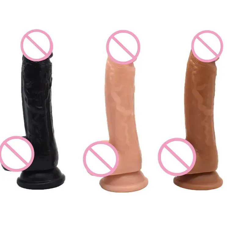 Siliconen Realistische Penis Zuignap Dildo 'S Volwassen Seksspeeltjes Voor Vrouwen Grote Dildo Anale Seksspeeltjeswinkel