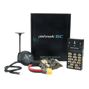 In Stock Holybro Pixhawk 6C Autopilot H743 Plastic Case Power Module M8N GPS PM02 / PM07 Flight Controller For FPV Drone