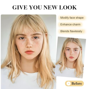 <span class=keywords><strong>ผม</strong></span>ต่อแบบคลิปอินสไตล์เวียดนาม <span class=keywords><strong>ทรง</strong></span><span class=keywords><strong>ผม</strong></span>ปัดข้างแบบแอร์รี่ ขนาด 14 ซม./5.5 นิ้ว 21 ซม./8.3 นิ้ว <span class=keywords><strong>ผม</strong></span>แท้ 100% สามารถดัดได้ - Product Image 5