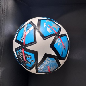 Balón de fútbol personalizado <span class=keywords><strong>con</strong></span> globo profesional, tamaño 4/5, balón de fútbol, equipo de entrenamiento, Unión térmica para partidos y entrenamiento - Product Image 2