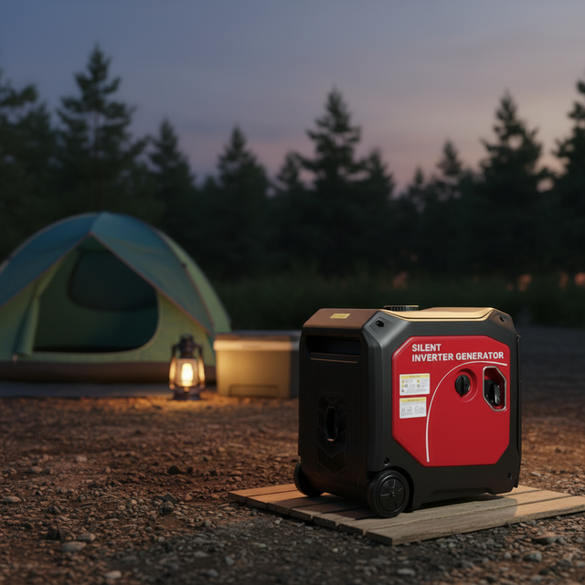 Heavy-Duty 5000W Quiet Generator Inverter Silent Generator with Overload Protection for Welding Tools & Power Tools Sites