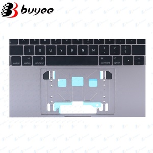 Carcasa A1706 C Nueva con Teclado Estadounidense de Repuesto para <span class=keywords><strong>MacBook</strong></span> <span class=keywords><strong>Pro</strong></span> de <span class=keywords><strong>13</strong></span> Pulgadas, Carcasa Superior Plateada/Gris Retroiluminada de Alta Calidad - Product Image 2