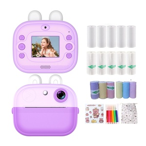 Cổ Phiếu Nhà Máy Nhiệt In Máy Ảnh Video Trẻ Em Cô Gái Chàng Trai Nâng Cấp Kỹ Thuật Số Ảnh Tự Sướng Ngay Lập Tức Máy Ảnh Ghi Âm Máy In - Product Image 6