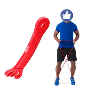 X-Light 5-16 2080mm Rouge Latex Naturel Boucle Élastique Gym <span class=keywords><strong>Fitness</strong></span> Bandes Exercice Yoga Sangle pour Musculation Puissance Résistance - Product Image 4