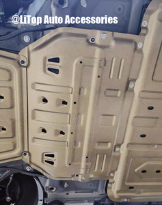 Protezione antiscivolo del motore per 2022 2024 Geely Geometry <span class=keywords><strong>E</strong></span> protezione per auto copribatteria - Product Image 3