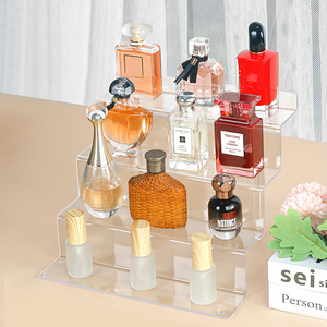 Trong suốt nhiều lớp Pop con số Acrylic Riser bước hiển thị đứng đồ trang sức Nước Hoa Lưu trữ Acrylic hiển thị đứng - Product Image 5
