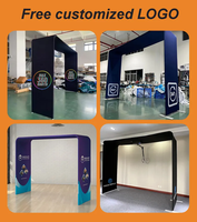 Nuevo Sky360 Sky Portable Over Head Overhead 360 Photo Booth Spin Video Photobooth Spinner superior automático con Truss Control remoto