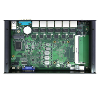Serveur VPN économique, ordinateur Intel 3865u I3 7100U 6006U Quad Core, pare-feu, mini PC, 6 ports LAN, routeur, compatible Linux, Pfsense, AES-NI