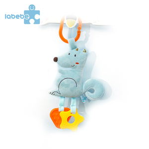 Fashion eco friendly fox modern custom doll bed bell passeggino giocattolo nuovi giocattoli appesi baby sonaglio giocattoli mass - Product Image 4