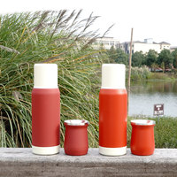 Thermos à Yerba Maté avec poignée et ensemble de gourde, en acier inoxydable 18/8, isotherme sous vide, avec bombilla