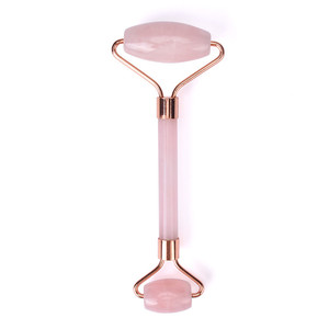 In stock! Hot selling portable natural gemstone facial face massage roller jade with box - Product Image 4