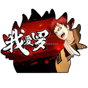 RICKY Gaara สติกเกอร์3D คุณภาพสูงสติกเกอร์รูปสัตว์เลี้ยงสติกเกอร์สั่งทำสติกเกอร์รูปเลนส์3D - Product Image 3