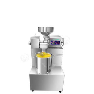 เครื่องสกัดน้ำมันอัตโนมัติแบบเย็นและร้อนขนาดเล็ก สำหรับสกัดน้ำมันจากใบโหระพา/เมล็ดทานตะวัน/มะพร้าว/ปาล์ม/ถั่วลิสง/ถั่วเหลือง - Product Image 6