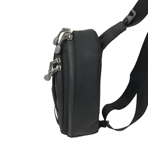 Bolso de hombro pequeño cuadrado para hombre, bandolera cruzada negra, bolso de hombro deportivo - Product Image 2