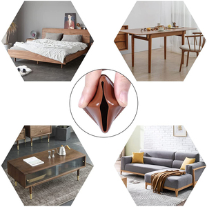 Miếng Lót Chân Ghế Hình Tròn & Hình VUÔNG Miếng Bảo Vệ Sàn Bọc Chân Ghế Chống Trượt Miếng Bọc Bảo Vệ Đồ Nội Thất - Product Image 3