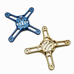Chasis de aluminio mecanizado por CNC para cuadricóptero, piezas de repuesto personalizadas para drones, chasis de carreras FPV de aleación con electroerosión por hilo de acero inoxidable - Product Image 5