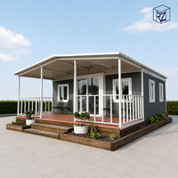 Maison conteneur extensible à installation rapide, maison préfabriquée pliable et portable avec aménagement personnalisé pour projets résidentiels Ray-Zen