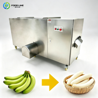 Fabrieksleverancier Automatische Elektrische Groene Banaan Plantain Schilmachine
