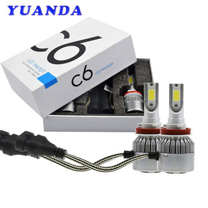 H4 4ด้านเลเซอร์72W โปรเจคเตอร์จักรยาน LED 360 Canbus ไฟหน้า LED ความสว่างสูง7 H13 12V 6000K คลาสสีฟ้า12V - Product Image 1