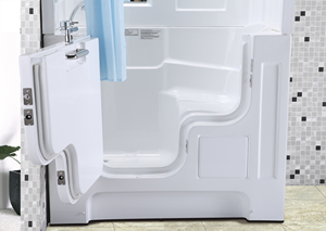 <span class=keywords><strong>Baignoire</strong></span> autoportante en acrylique blanc moderne à double accès (air hydro) <span class=keywords><strong>avec</strong></span> drain droit/<span class=keywords><strong>porte</strong></span> <span class=keywords><strong>pour</strong></span> hôtels et <span class=keywords><strong>personnes</strong></span> <span class=keywords><strong>âgées</strong></span> - Product Image 3
