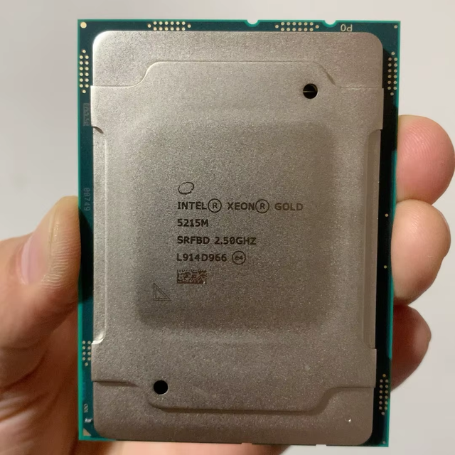 Pulled Xeon Gold 5215M 2.5ghz 10 Cores 20 Threads 85W 13.75MB LGA3647  Server CPU Processor SRFBD