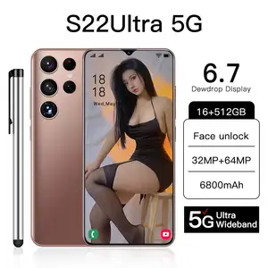 7.3英寸5800毫安安卓11 S22 + 5g超pocoo f3手机12gb内存512G rom 24 + 78MP手机火花7专业手机