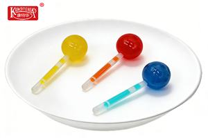 Sucette qui brille dans le noir, bonbon fruité en bâtonnet, en boîte, bonbon fruité dur multicolores en bâtonnet - Product Image 5