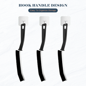 Tái sử dụng đa chức năng dài Xử lý cứng lông kẽ hở Khoảng cách làm sạch bàn chải phòng tắm nhà bếp chà bàn chải - Product Image 2