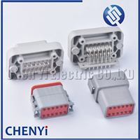 12 broches Deutch IPD DT connecteur DT15-12PA DT13-12PA PBC droite aiguille cintreuse siège soudure panneau fin prise DT06-12S DT04-12P