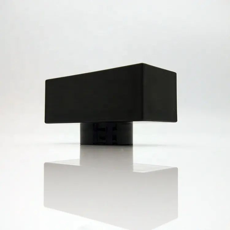 Оптовая продажа, Классическая T-образная крышка для духов из АБС-пластика для украшения квадратных стеклянных бутылок