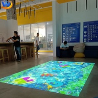 Projecteur interactif de projection au sol en réalité augmentée personnalisé, machine tout-en-un pour parc d'aventure intérieur pour enfants