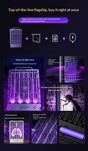 Wholesale Rechargeable Electric Mosquito <strong>Killer</strong> Lamp Purple UV Light Non-Toxic Indoor Outdoor Bug Zapper for Home Camping Garden - Product Image 6