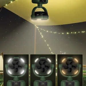 Portable 20000mAh <b>Remote</b> Control Camping <b>Fan</b> USB <b>Fan</b> LED Lamp Mini Rechargeable Battery Operated Table <b>Fan</b> for Car Outdoor - Product Image 6