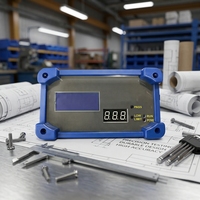 Analyseur de données de vibration 16 bits en temps réel, double canal, AD 200 KSPS, prétraitement des bords, compactage de chaussée, STM32 MCU