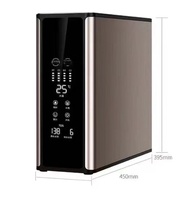 Système de Purification d'Eau Certifié CE RO 600 G Sous-Évier avec Surveillance TDS et Alimentation Électrique pour Usage Domestique